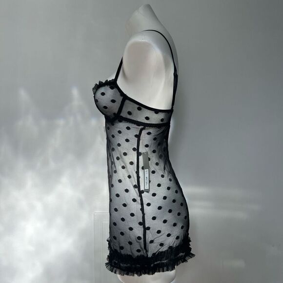 Apt 9 intimates mesh underwire baby doll chemise slip cami - Picture 4 of 7